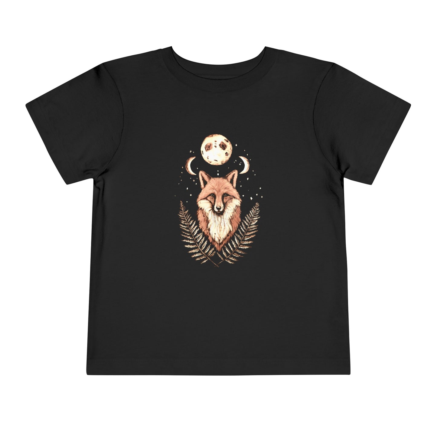 Toddler Short Sleeve 'Midnight Vulpine' Tee
