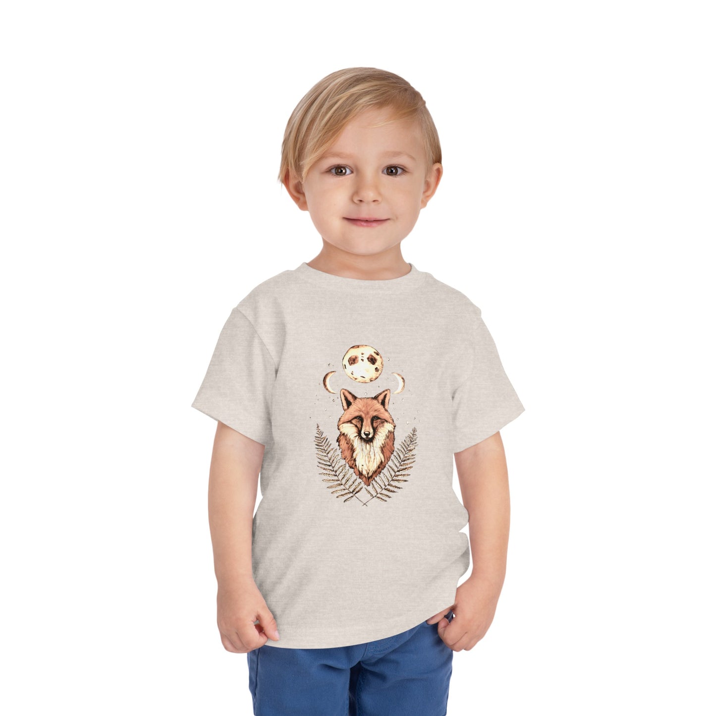 Toddler Short Sleeve 'Midnight Vulpine' Tee
