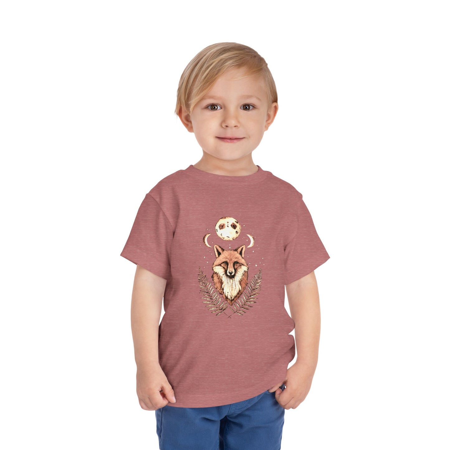 Toddler Short Sleeve 'Midnight Vulpine' Tee