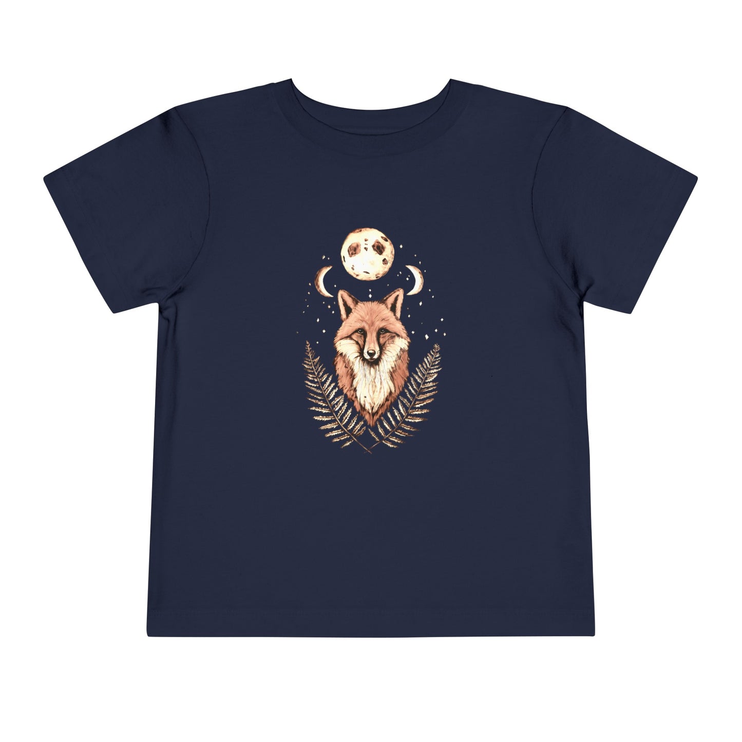 Toddler Short Sleeve 'Midnight Vulpine' Tee