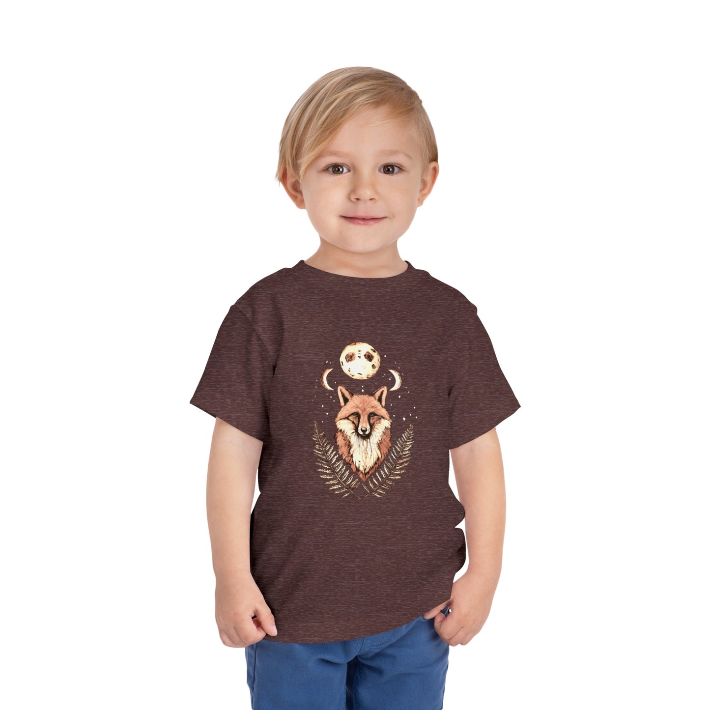 Toddler Short Sleeve 'Midnight Vulpine' Tee