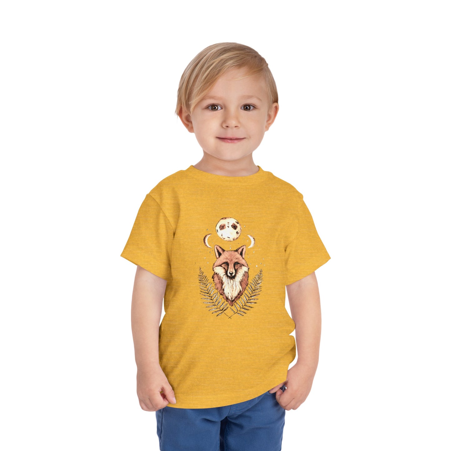 Toddler Short Sleeve 'Midnight Vulpine' Tee