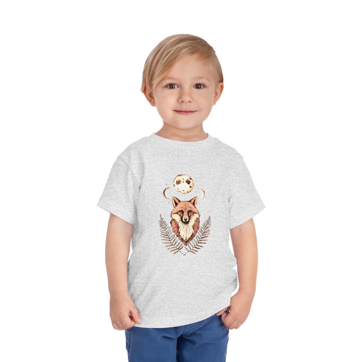 Toddler Short Sleeve 'Midnight Vulpine' Tee